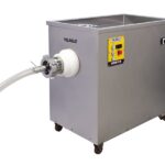 Yılmaz E130-332 STR  Soğutmalı Et Kıyma Makinesi – Ø 130 mm – Sinir Ayırmalı – INOX Gövde –