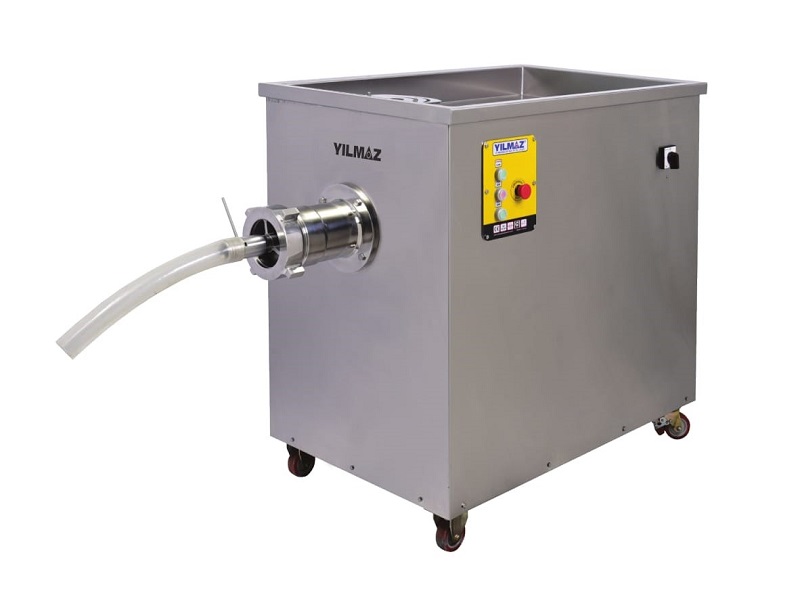 e130-inox-130-mm-et-kiyma-makinasi-332-tr.jpg Yılmaz E130-332 TR Et Kıyma Makinesi – Ø 130 mm – INOX Gövde - Görsel 1