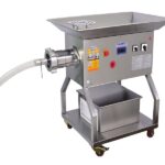 Yılmaz E130-322 STR Soğutmalı Et Kıyma Makinesi – Ø 130 mm – Sinir Ayırmalı -INOX Gövde