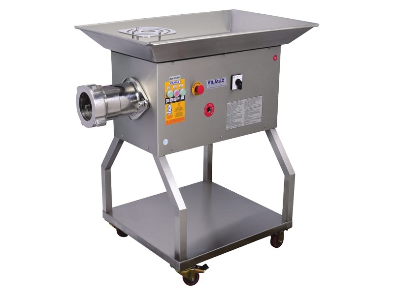 e130-inox-130-mm-et-kiyma-makinasi-inox-e130-321-tr.jpg Yılmaz E130-321 TR Et Kıyma Makinesi – Ø 130 mm – INOX Gövde – Endüstriyel Tip - Görsel 1