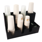 PLASTİK KARTON BARDAK STANDI & ORGANİZATÖR (42*24*23)