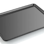 Formel 17,5X24 Cm Elegant Melamin Sunum Tabağı – Siyah