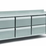 Empero EMP.255.70.01-6C Tezgah Tipi Buzdolabı 6 Çekmece+1 Kapı 700 L
