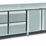 Empero EMP.255.70.01-4C Tezgah Tipi Buzdolabı 4 Çekmece+2 Kapı 700 L