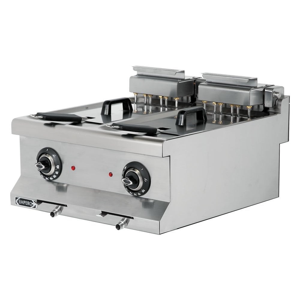 empero-elektrikli-fritoz-2x10-lt-60lik-seri-emppls6fe020-6537-46-b.jpg Empero EMP.6FE020 Elektrikli Fritöz-2×10 Litre Yağ Kapasiteli-Tahliyeli - Görsel 1