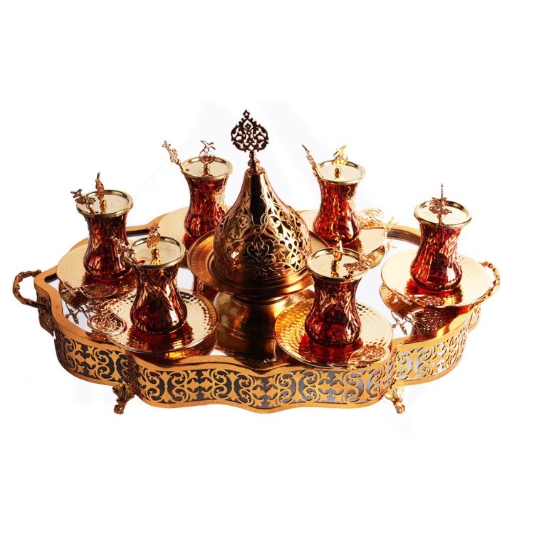 goldjardinier-6145a.jpeg Gold Jardinyer Çay Seti - Görsel 1