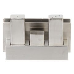 grv-105-p_min.jpg Peçetelikli Çelik Tuzluk Takımı - Görsel 1