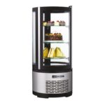 Gtech ARC100B Dikey Silindir Soğuk Teşhir Ünitesi – Pasta Dolabı, 100 Litre