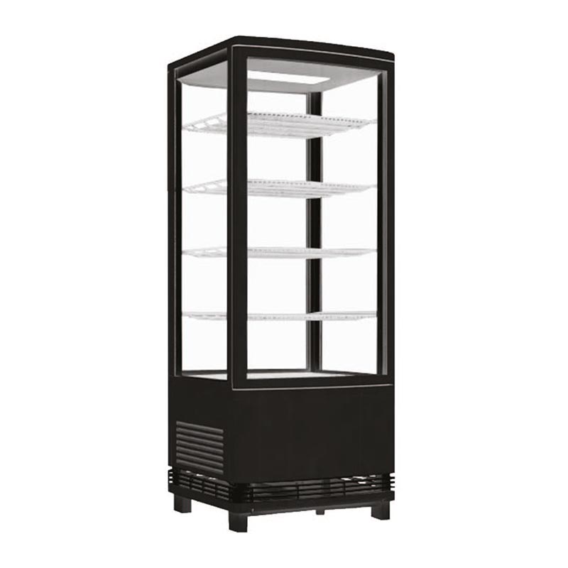 gtech-rt98b-soguk-teshir-unitesi-pasta-dolabi-siyah-78-litre.jpg Gtech RT98B Dik Tip Soğuk Teşhir Ünitesi – Pasta Dolabı, Siyah, 78 Litre - Görsel 1