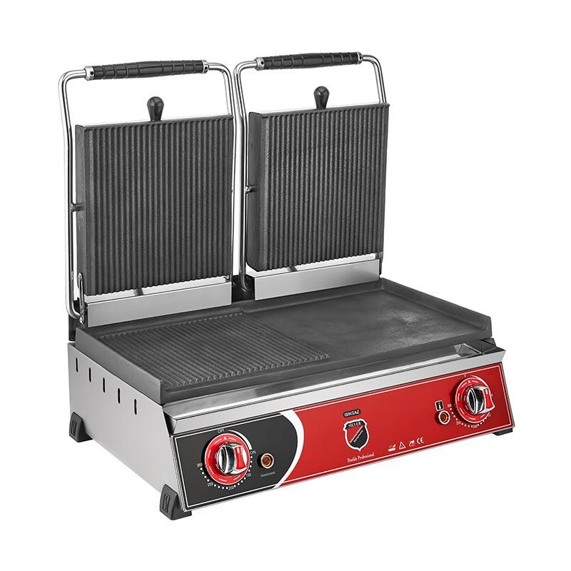 hamburger-makinesi-cift-kapakli-20-dilim-tost-makineleri-silverinox-72411-89-B.jpg Işıkgaz SilverInox 2133 Elektrikli Çift Kapaklı 20 Dilim Hamburger Makinesi - Görsel 1