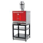 Empero EMP.PKF-50-K Profesyonel Kömürlü Fırın Kırmızı