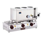 Işıkgaz Silver 2101-D 3 Demlikli Çay Kazanı, Doğalgaz + Elektrikli, 40 Litre