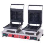 Işıkgaz 2148 Silver Çiftli Kare Elektrikli Waffle Makinesi