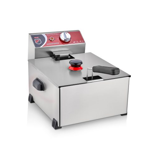 isikgaz-2700-8lt-tekli-elektrikli-fritoz.jpg Işıkgaz Tekli Elektrikli Fritöz 2700, 8 Litre - Görsel 1