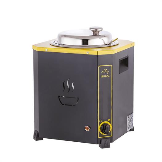 isikgaz-silverinox-elektrikli-9-litre-289d58.jpg Işıkgaz Silverinox C-02 Elektrikli 9 Litre Jumbo Çorba Potu – Çorba Kazanı - Görsel 1