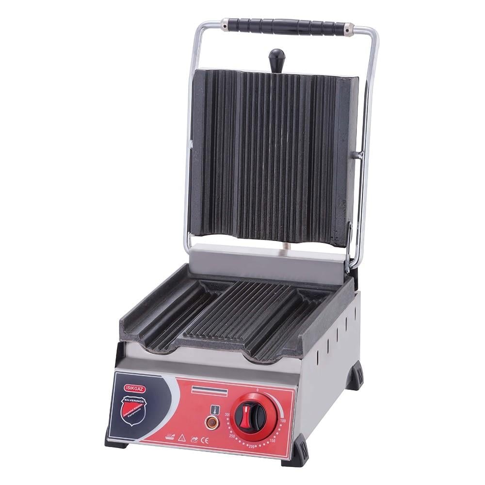 isikgaz-silverinox-elektrikli-dokum-2-c19-f2.jpg Işıkgaz Dürüm Tost Makinesi 2134-2, 2’li Elektrikli, Döküm Plakalı - Görsel 1