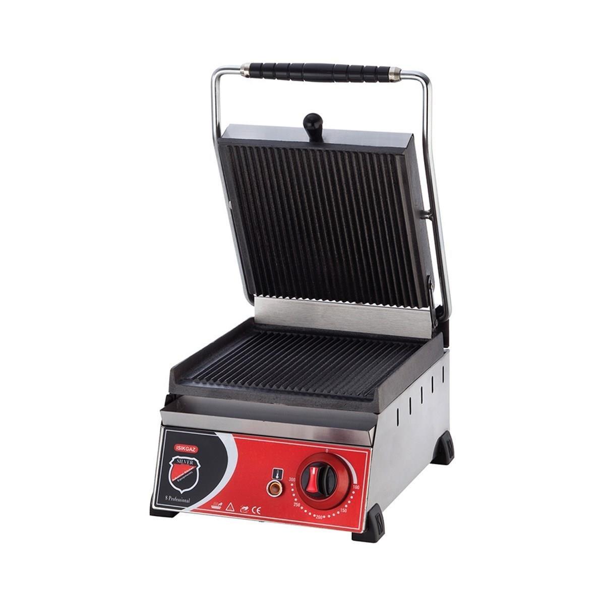 isikgaz-silverinox-elektrikli-dokum-8-f0101-1-1.jpg Işıkgaz Silverinox 2129 Elektrikli 8 Dilim Tost Makinesi - Görsel 1