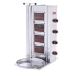 Işıkgaz Silverinox 2162 Döner Ocağı – LGP Gazlı – 4 Radyanlı