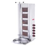 Işıkgaz Silverinox 2163 Endüstriyel Doğalgazlı 5 Radyanlı Döner Ocağı Makinesi