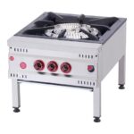 Işıkgaz Silverinox YER-03 Doğalgazlı 3 Yanışlı Yer Ocağı