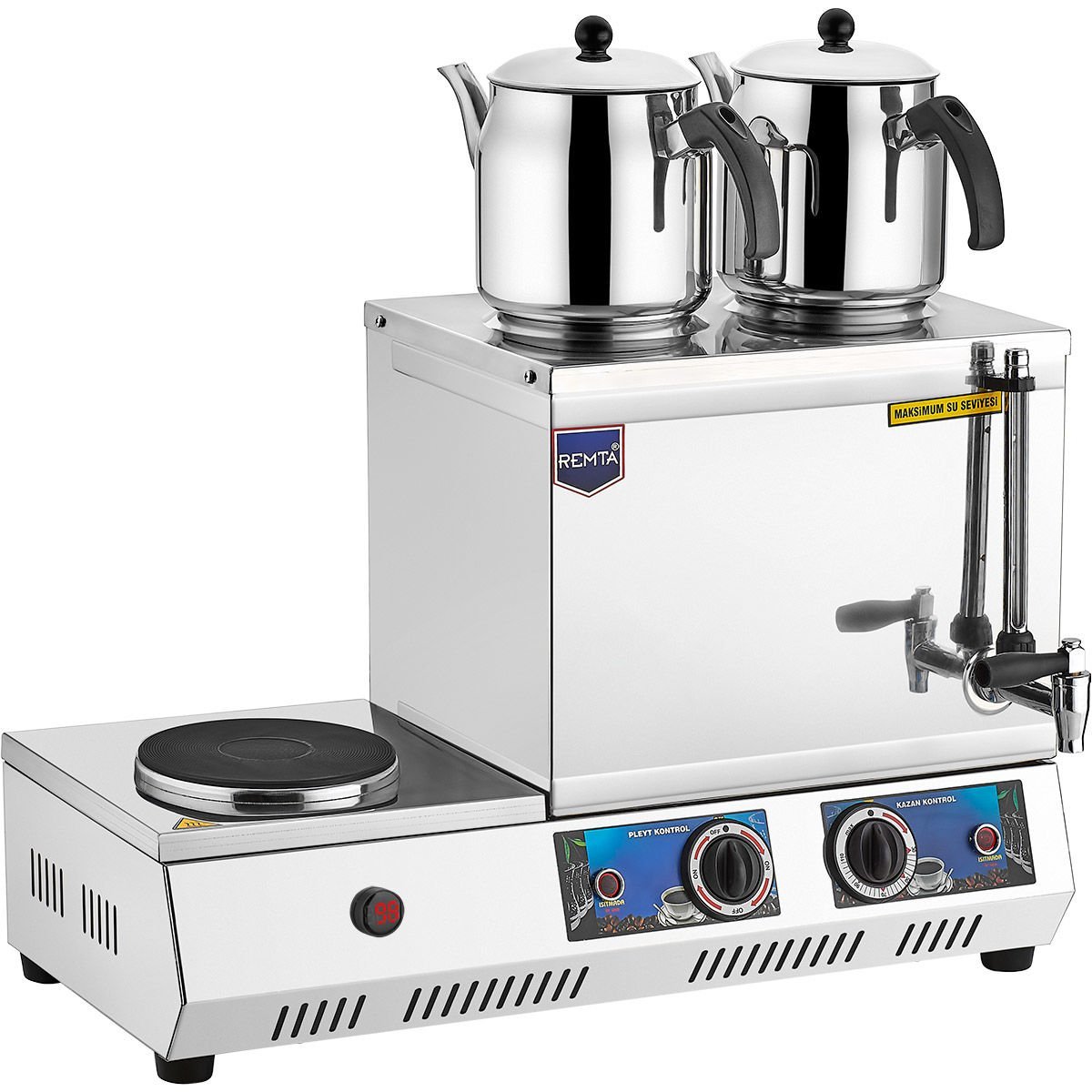 k31.jpg Remta 40 Model Elektrikli Çay Ocağı 29 lt K34 - Görsel 1