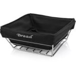 Biradlı BRD-HW180-Bezli Kare Ekmek Sepeti