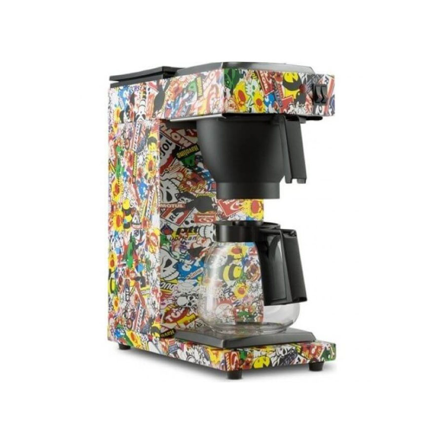 kef-filtro-flt120-g1-grafiti-desenli-filtre-kahve-makinesi.jpg KEF Filtro FLT120 (G1) Grafiti Desenli Filtre Kahve Makinesi - Görsel 1