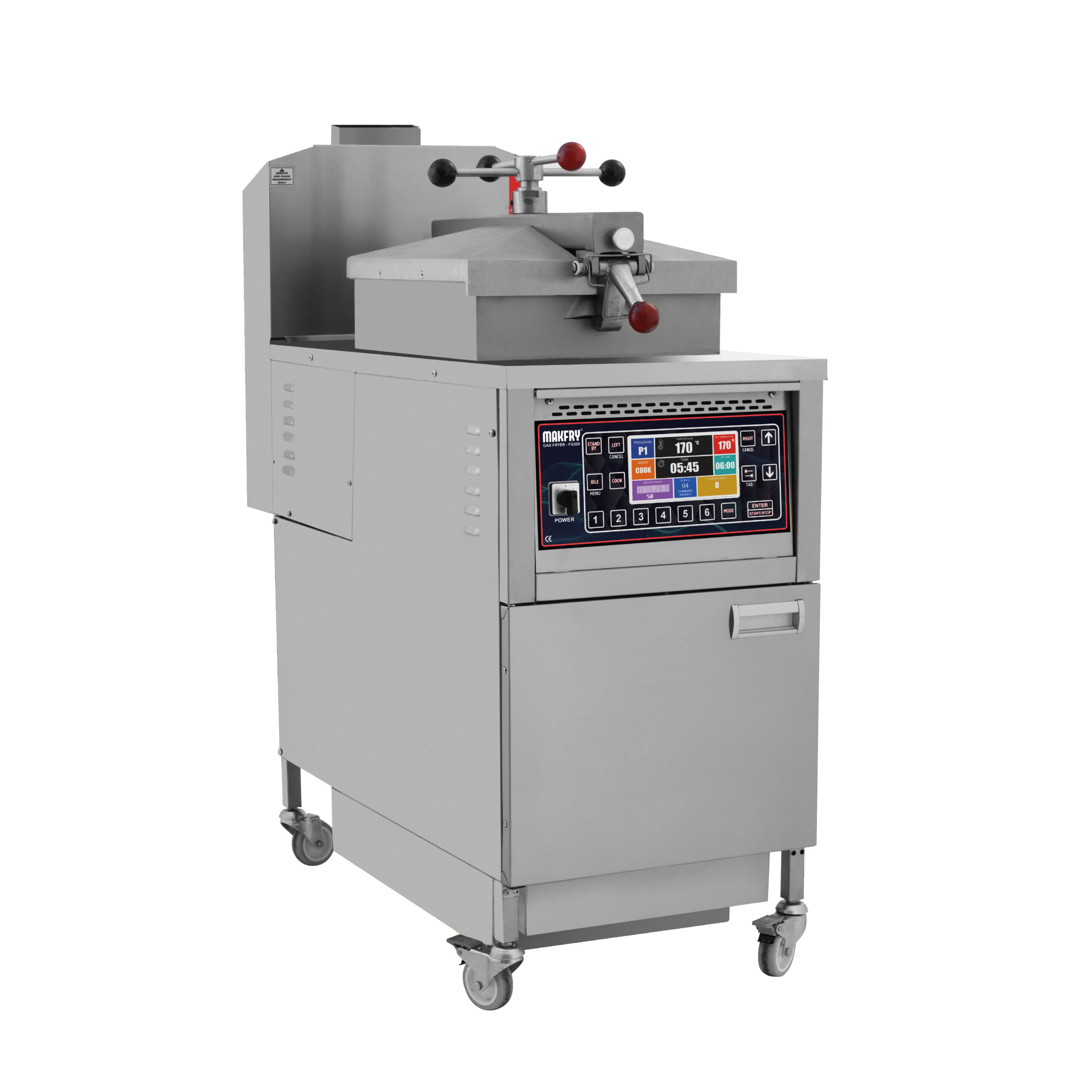 makfry-pd1030g-gazli-basincli-fritoz-30-litre.jpg MAKFRY PD1030G Gazlı Basınçlı Fritöz – 30 Litre - Görsel 1