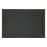 Biradlı BRD-2069 PVC Amerikan Servis, 30×45 cm, Siyah