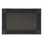 Biradlı BRD-2070 PVC Amerikan Servis, 30×45 cm, Siyah