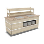 Empero GLT.ESU.01 Galata Ekmek Servis Ünitesi 100x90x90/150 cm