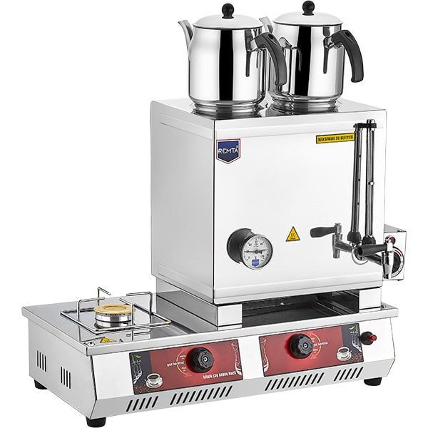 n11-e.jpg Remta 40 Model 2 Demlikli Gazlı (CE) + Elektrikli Çay Ocağı 29 lt N12E - Görsel 1