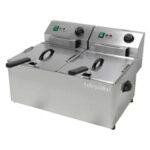 Öztiryakiler Elektrikli Fritöz, Trifaze, 12 kW, 53x43x31 cm, OF 8DS