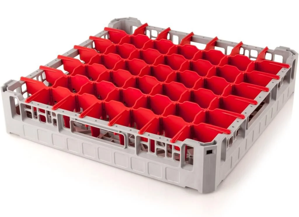 plastport-bardak-basketi-49-bolmeli-43003049.webp Plastport Bardak Basketi – 49 Bölmeli – 43003049 | 50×50 cm Polipropilen Sepet - Görsel 1