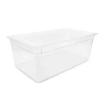 Plastport Gastronom Küvet 1/1 – 200 | Kırılmaz Şeffaf Polikarbonat Küvet – 46011200