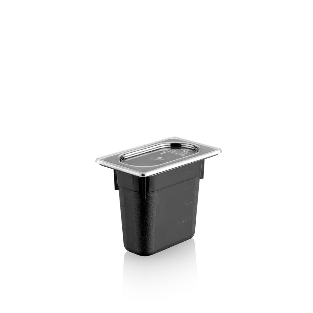 plastport-kirilmaz-gastronom-kuvet-siyah-1-9-150-6196.png Plastport Kırılmaz Saklama Kabı – Siyah 1,27 Lt - Görsel 1