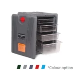 Plastport Thermobox Gri 600 – 46010600 | Isı Yalıtımlı Taşıma Kutusu | 66×63 cm
