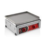 Işıkgaz SilverInox 2155 Pleyt Izgara, 50 cm, Elektrikliv