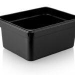 Plastport Kırılmaz Gastronom Küvet – Siyah 1/2-150