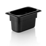 Plastport Kırılmaz Gastronom Küvet – Siyah 1/9-100