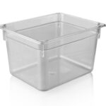 Plastport Kırılmaz Şeffaf Gastronom Küvet 1/2-200