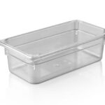 Plastport Kırılmaz Şeffaf Gastronom Küvet 1/3-100