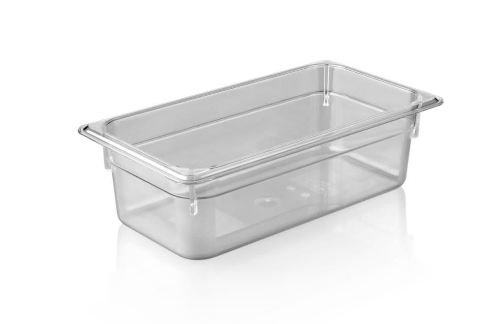 polikarbonat-seffaf-gatronom-kuvet-1-3-100-1030.jpeg Plastport Kırılmaz Şeffaf Gastronom Küvet 1/3-100 - Görsel 1