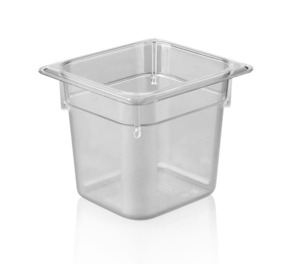 polikarbonat-seffaf-gatronom-kuvet-1-6-150-1012.jpeg Plastport Kırılmaz Şeffaf Gastronom Küvet 1/6-150 - Görsel 1
