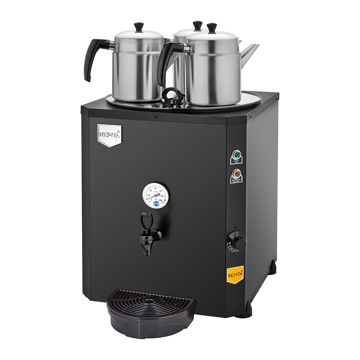 remta-3-demlikli-premium-jumbo-cay-makinesi-40-lt-samandirali-sebekeden-su-alma-1.jpg Remta DE10S Premium Jumbo 3 Demlikli Çay Makinesi 40 lt Şamandıralı (Şebekeden Su Alma) - Görsel 1
