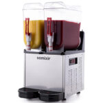 Samixir Slush24 Slush Twın Buzlu ve Soğuk İçecek Dispenseri, 12+12 lt, Inox