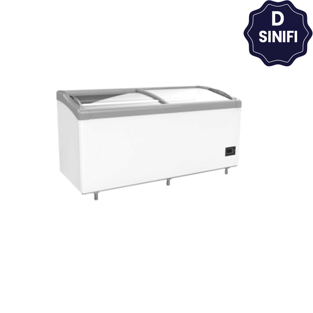 senocak-market-tipi-IDSG700-1.jpg Şenocak IDSG700 AC DUAL Çift Fonksiyonlu Market Tipi Soğutucu ve Derin Dondurucu - Görsel 1