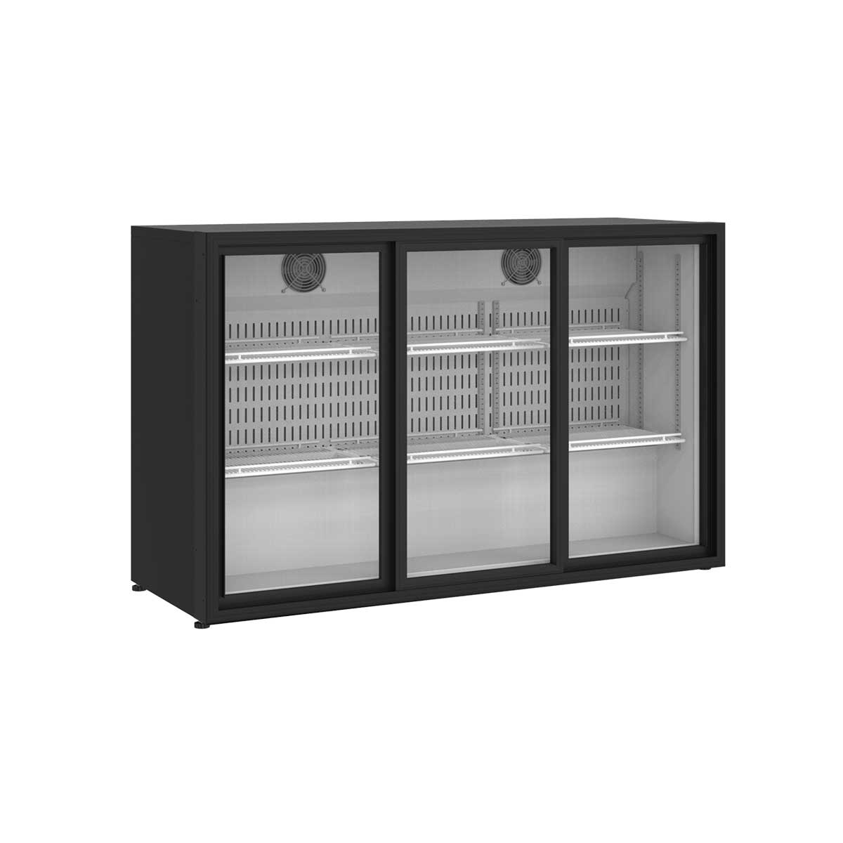 senocak-tezgah-alti-ustu-S330-BB-DD-SD-2.jpg Şenocak Sürgü 3 Kapılı Bar Tipi Şişe Soğutucu S330 BB DD - Görsel 1