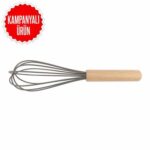 Epinox Silikon Çırpıcı 25 Cm Ahşap Sap (SAP-30)