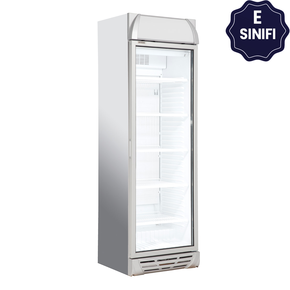 sl390-1200x1200-1.jpg Şenocak Tek Kapılı Dikey Şişe Soğutucu D 372SC M4C 2 | 382 Litre - Görsel 1